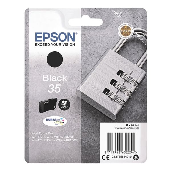 Epson Tintenpatrone »35« - schwarz