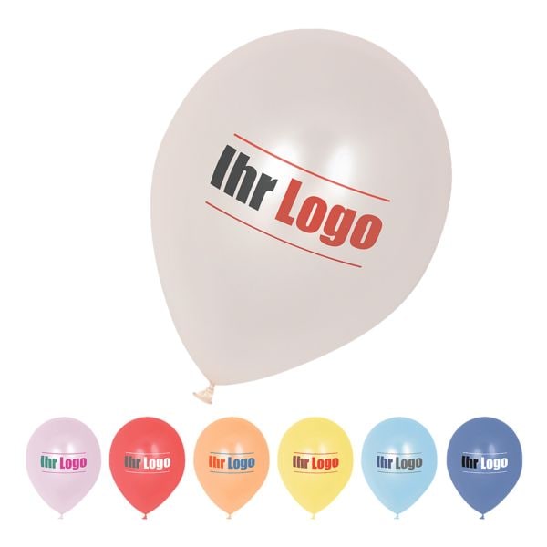 Individualisierbare Luftballons Bicolore