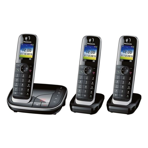 Panasonic Triple-Set Schnurloses Telefon KX-TGJ323GB