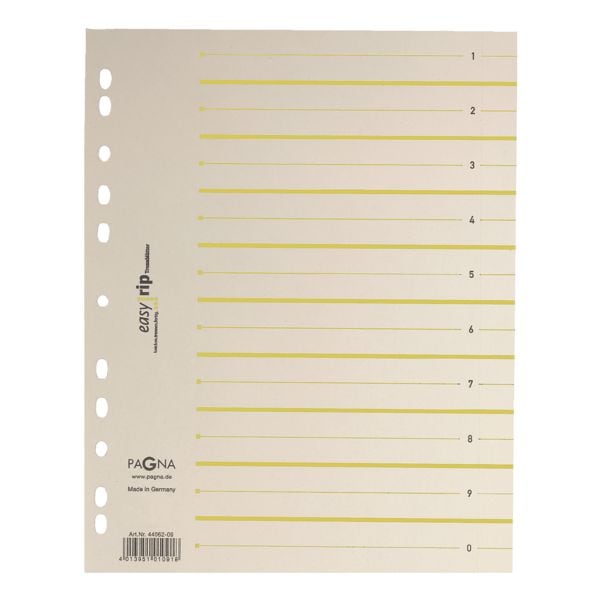 Pagna Trennbltter easy rip 200 g/m - 100 Stck