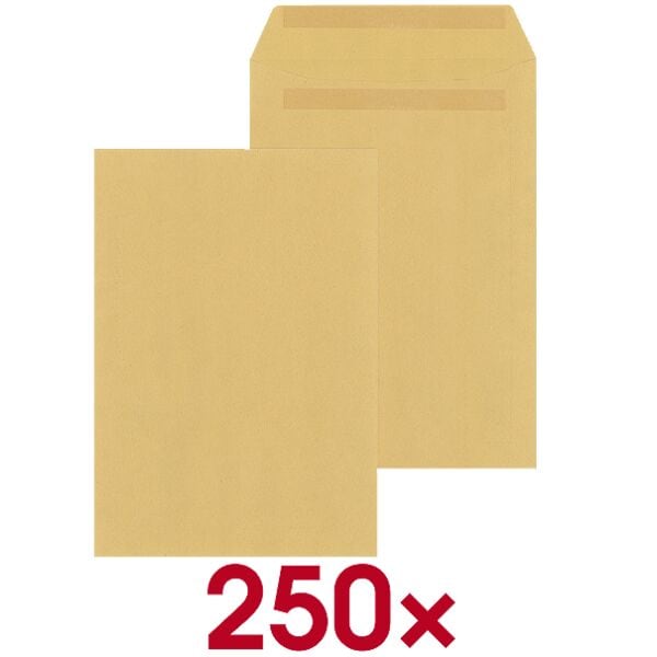 Mailmedia 250 Natron-Versandtaschen C4 90 g/m ohne Fenster