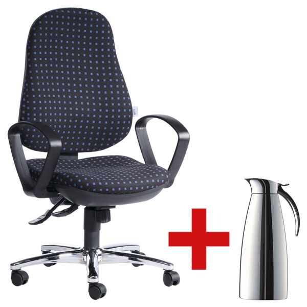 Bürostuhl OTTO Office mit Armlehnen inkl. Isolierkanne »Eleganza« Bürostuhl OTTO Office mit Armlehnen inkl. Isolierkanne »Eleganza«