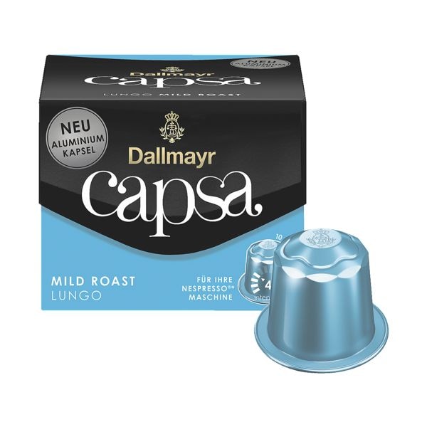 Dallmayr Kaffeekapseln capsa Lungo Mild Roast fr Nespresso®