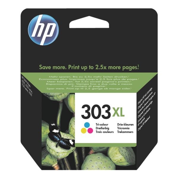 HP Druckerpatrone HP 303XL, 3-farbig - T6N03AE
