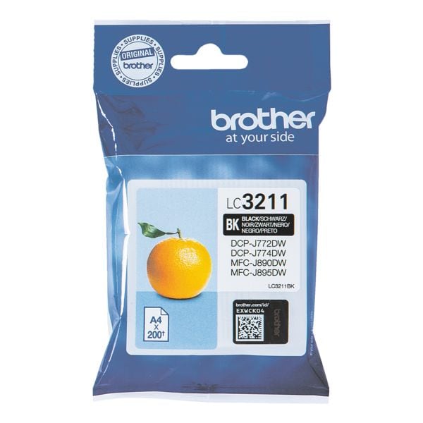 Brother Tintenpatrone »LC-3211BK«