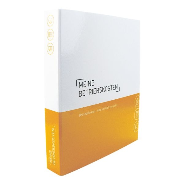 Themenringbuch mit Register Meine Betriebskosten