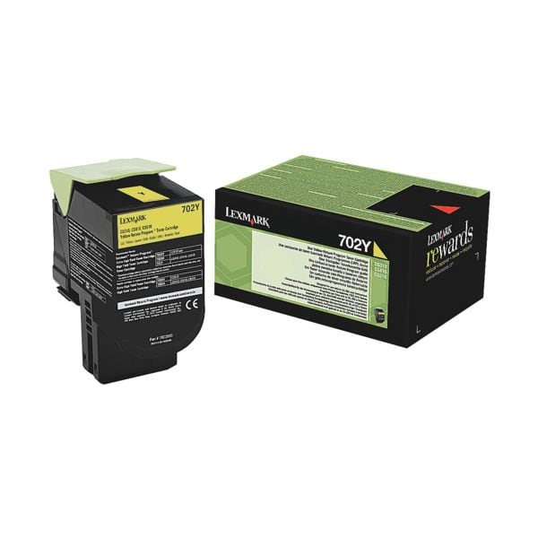Lexmark Tonerkassette »702Y«