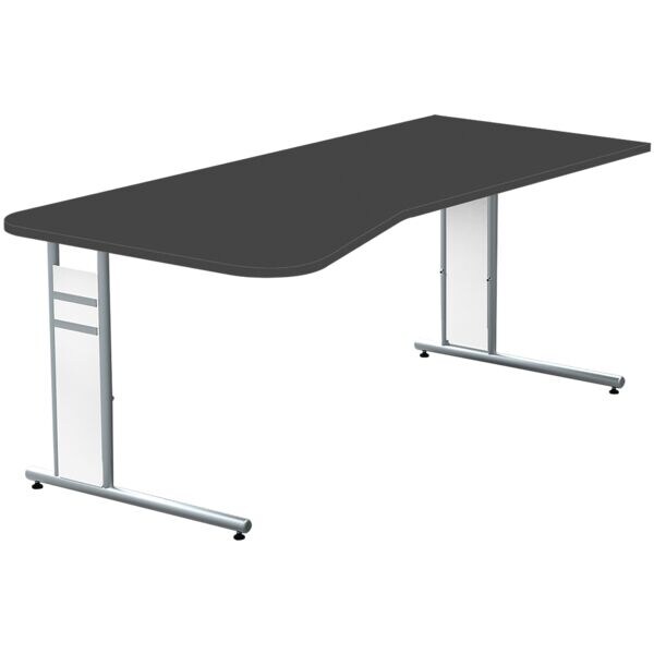 Kerkmann Freiformtisch »Stage One« 195 cm, C-Fuß alusilber Kerkmann Freiformtisch »Stage One« 195 cm, C-Fuß alusilber