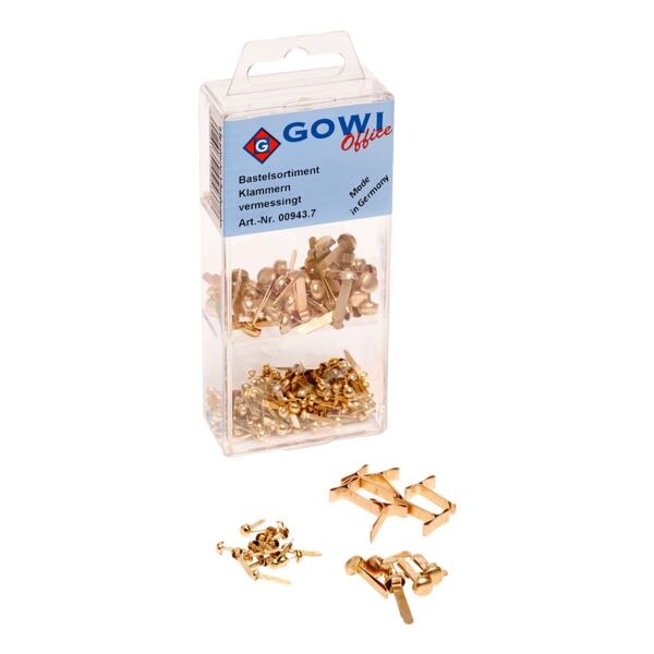 GOWI Office Musterbeutelklammern-Set �Bastelsortiment�
