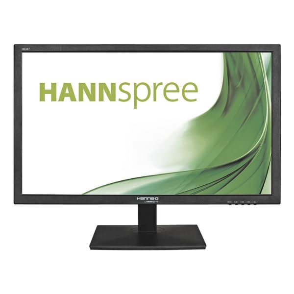 Hannspree HE247DPB LED Monitor, 60 cm (23,6''), WUXGA, VGA, DVI, 3,5-mm-Stecker Hannspree HE247DPB LED Monitor, 60 cm (23,6''), WUXGA, VGA, DVI, 3,5-mm-Stecker