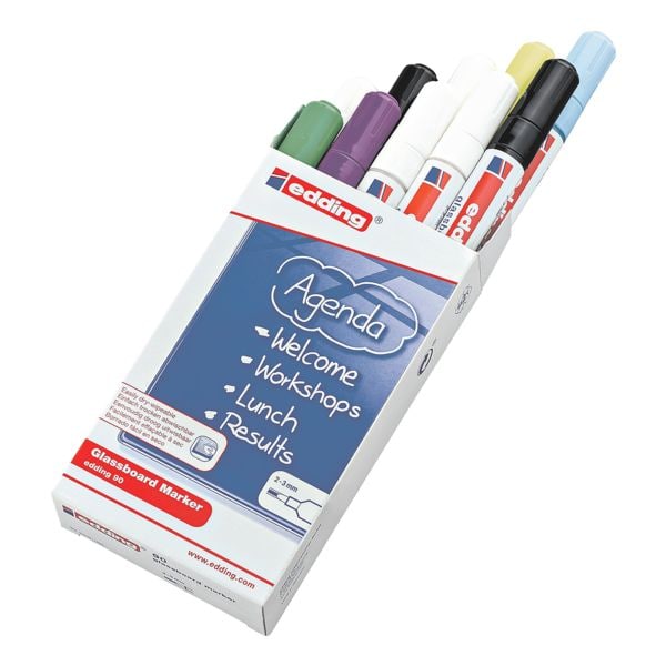 Edding 10er Pack Glasboard-Marker »e 90« Edding 10er Pack Glasboard-Marker »e 90«