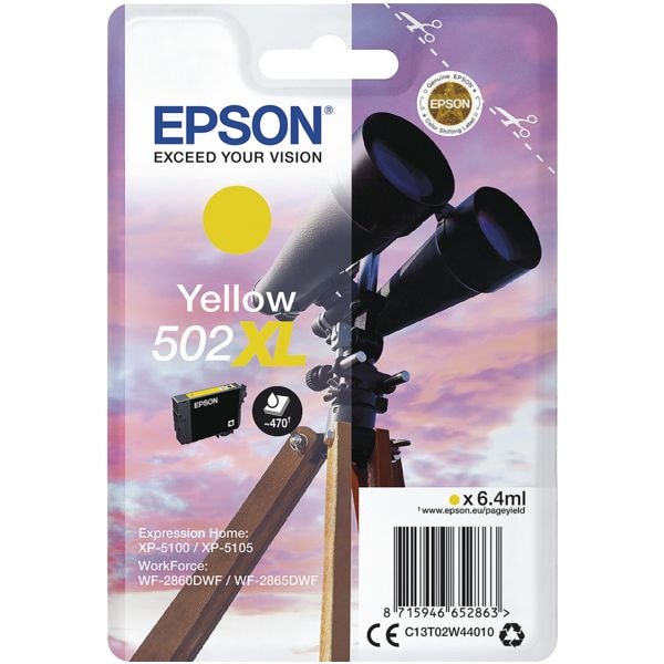 Epson Tintenpatrone »502XL« - gelb