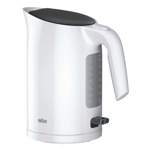 Wasserkocher 1,7 L BRAUN PurEase WK 3110 WH 3000 W Wasserkocher 1,7 L BRAUN PurEase WK 3110 WH 3000 W