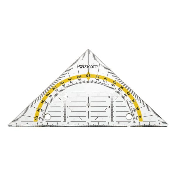 Westcott Geometriedreieck 14 cm