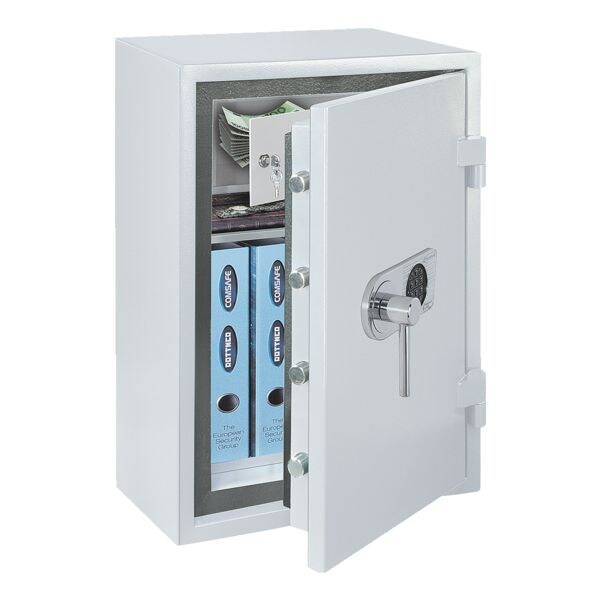 Rottner Wertschutzschrank »Atlas Fire 65 EN1 EL«, weiß, mit Service-Paket Rottner Wertschutzschrank »Atlas Fire 65 EN1 EL«, weiß, mit Service-Paket