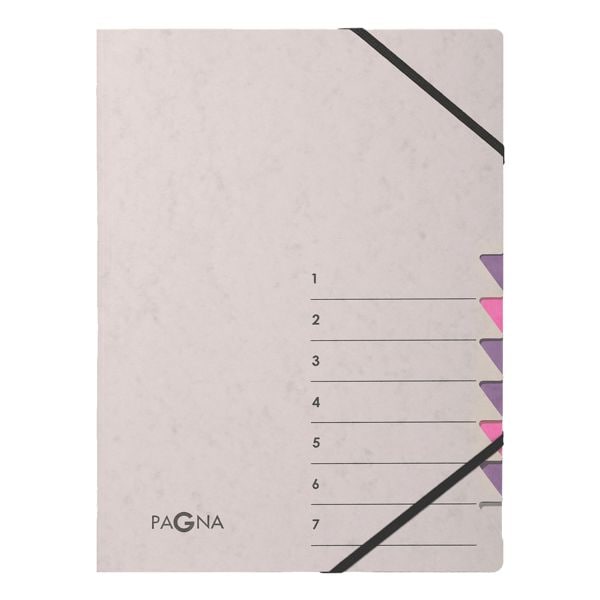 Pagna Ordnungsmappe Easy Grey 7-teilig