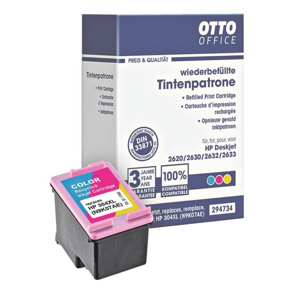 OTTO Office Tintenpatrone ersetzt Hewlett Packard N9K07AE Nr. 304XL