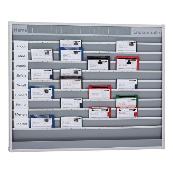 EICHNER Werkstattplaner fr 10 Mitarbeiter (DIN A5 und 2/3 A4)