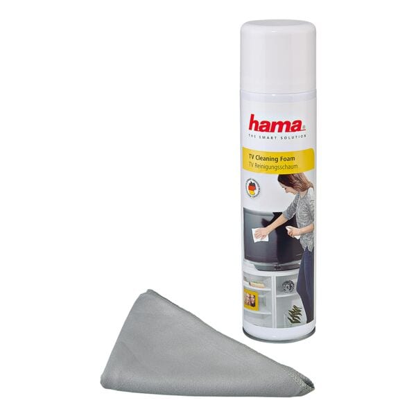 Hama TV-Reinigungsschaum mit Tuch