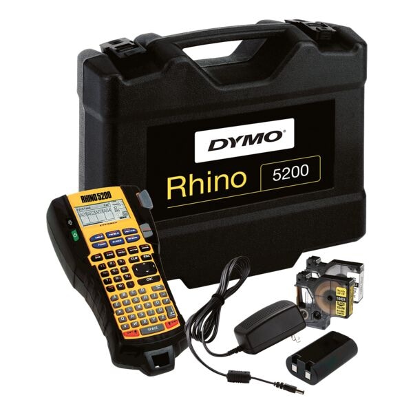Dymo Etikettendrucker Rhino 5200 mit Hartschalenkoffer