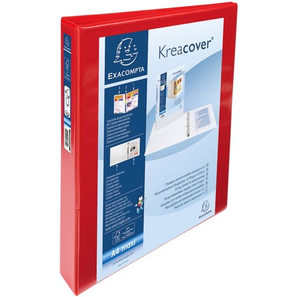 EXACOMPTA 10x Ringbuch Kreacover 25 mm-Ring-