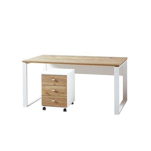 Germania-Werke Möbel-Set »Lioni« 2-teilig, Schreibtisch mit Rollcontainer Germania-Werke Möbel-Set »Lioni« 2-teilig, Schreibtisch mit Rollcontainer