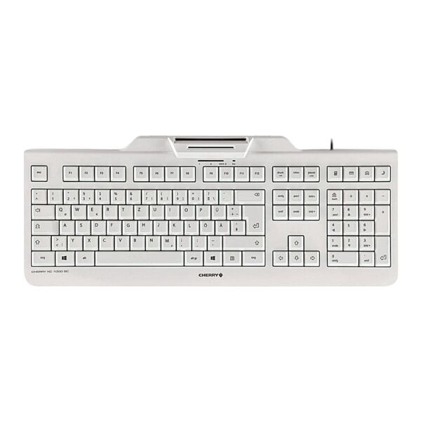 Cherry Tastatur mit Chipkartenleser KC 1000 SC grau kabelgebunden