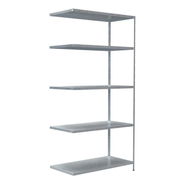 SCHULTE Lagertechnik Schwerlastregal 194011-V 100 x 50 x 200 cm Anbauregal (Erweiterung)