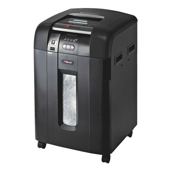 Aktenvernichter Rexel Auto+ 600X SmarTech, Sicherheitsstufe 4, Partikelschnitt (4 x 40 mm) bis 600 Blatt Aktenvernichter Rexel Auto+ 600X SmarTech, Sicherheitsstufe 4, Partikelschnitt (4 x 40 mm) bis 600 Blatt