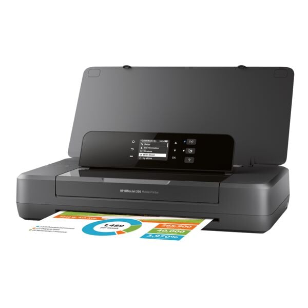 HP OfficeJet 200 Mobildrucker Tintenstrahldrucker, A4 Farb-Tintenstrahldrucker mit WLAN - HP Instant Ink-fhig