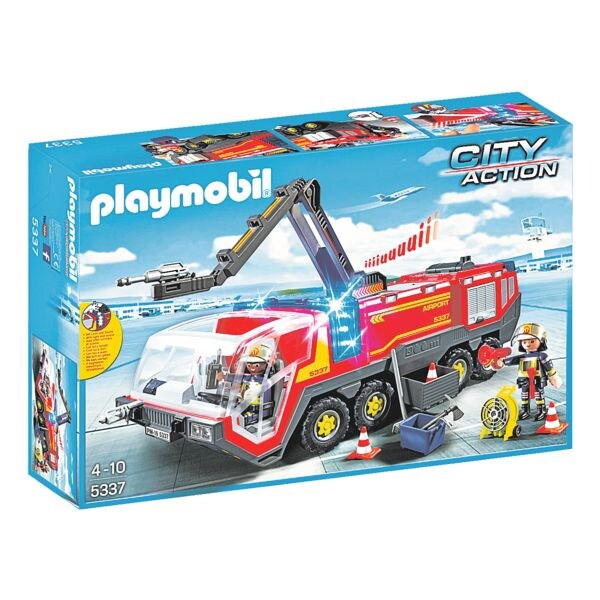 Playmobil Flughafenlöschfahrzeug 5337 mit Licht und Sound Playmobil Flughafenlöschfahrzeug 5337 mit Licht und Sound