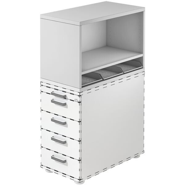 OTTO Office Premium Aufsatz-Regal fr Standcontainer Otto Office Line II