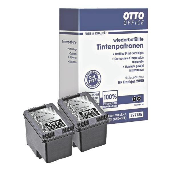 OTTO Office 2er-Pack Tintenpatrone ersetzt HP CH563EE Nr. 301XL