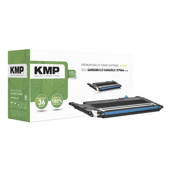 KMP Toner ersetzt Samsung CLT-C404S/ELS
