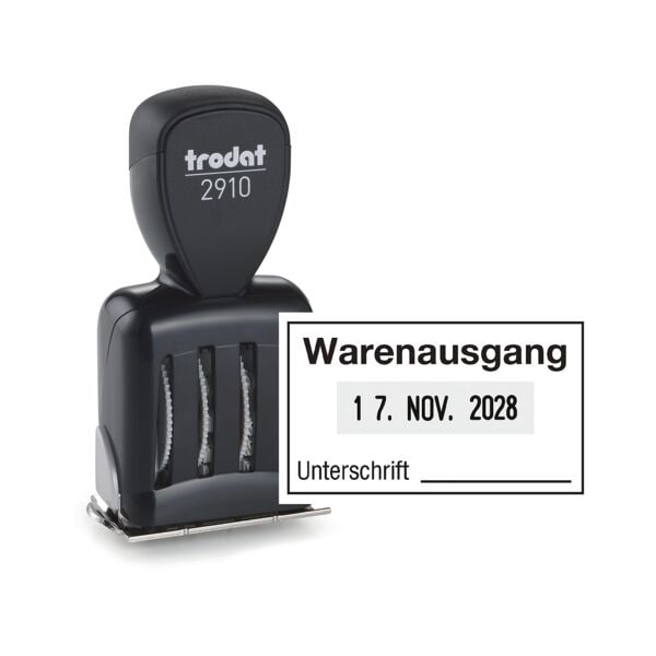 Trodat Datumsstempel »Classic 2910/P01« 50 x 30 mm