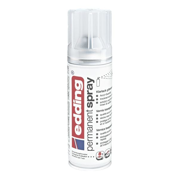 Edding Permanent Spray Klarlack »glänzend« Edding Permanent Spray Klarlack »glänzend«