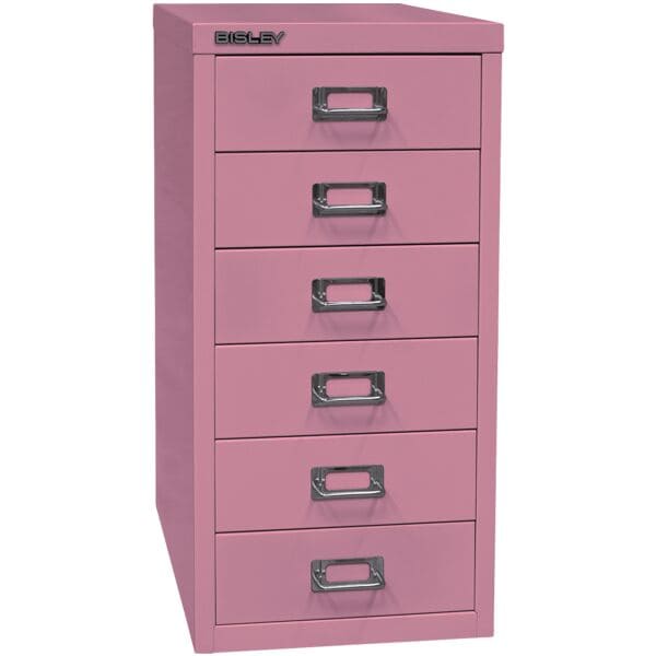 Bisley Schubladenschrank A4, einbahnig, 6 Schübe