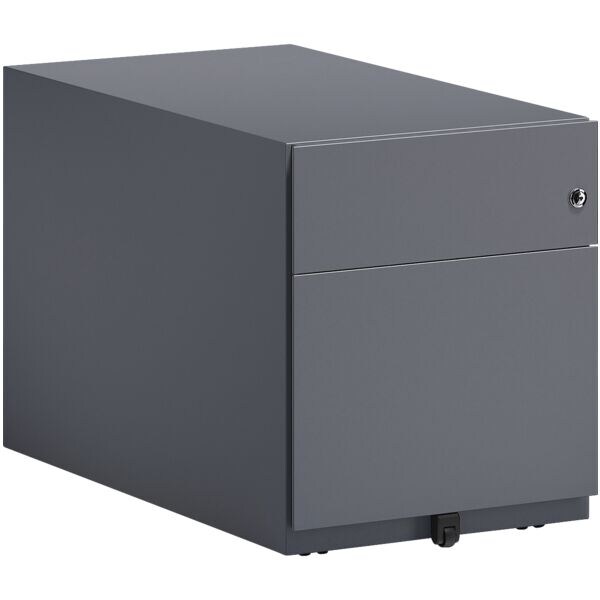 Bisley Stahl-Rollcontainer Note mit Hngeregistratur, mit Griffleiste, extratief