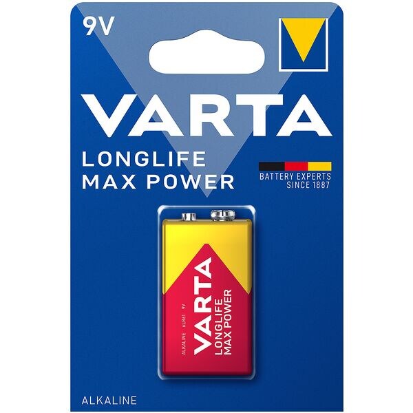 Varta Batterie LONGLIFE Max Power E-Block / 6LP3146/6LR61
