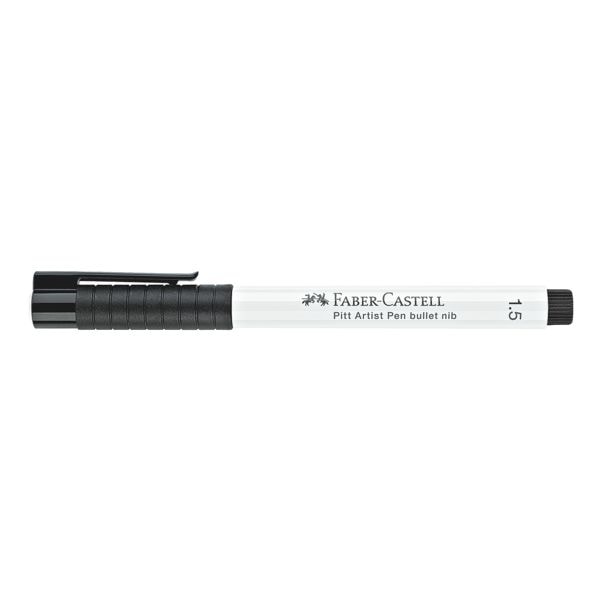 Faber-Castell Tuschestift 1.5 Pitt Artist Pen wei, fr Handlettering
