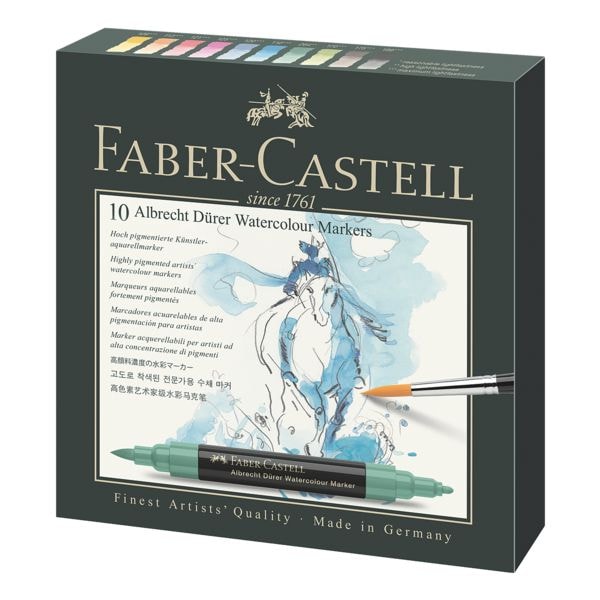 Faber-Castell 10er-Etui Aquarellmarker Albrecht Drer