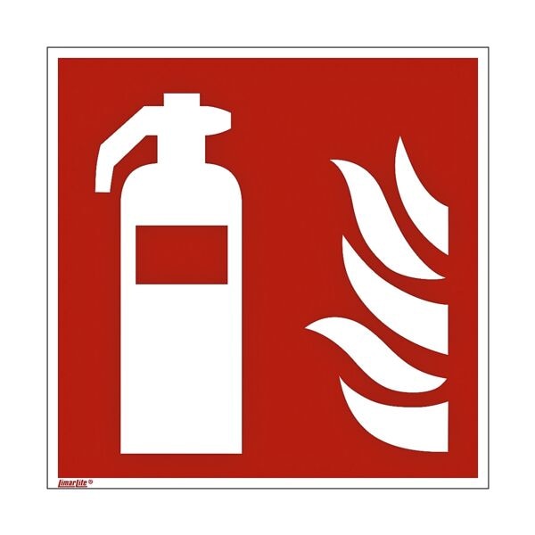 Marahrens Sicherheitskennzeichen Feuerlscher [F001] nachleuchtend 20 x 0,01 x 20 cm
