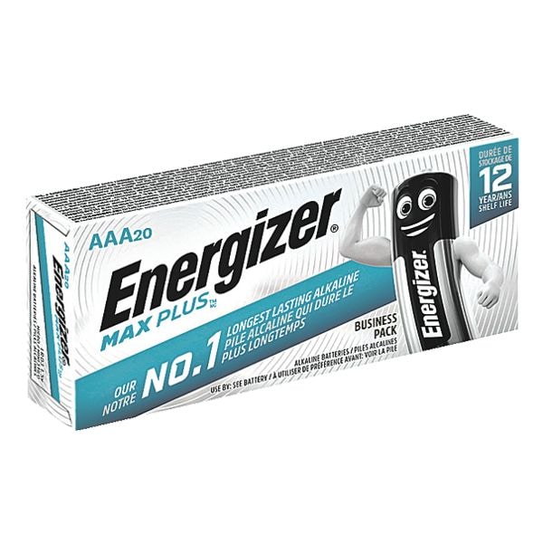 Energizer 20er-Pack Batterien Max Plus Micro / AAA