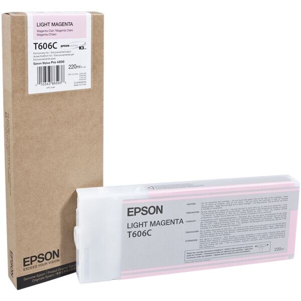 Epson Tintenpatrone »T606C«