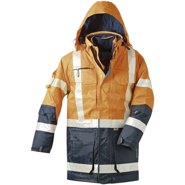 elysee Warnschutz-Parka 4-in-1 Stufe 3 Größe XL