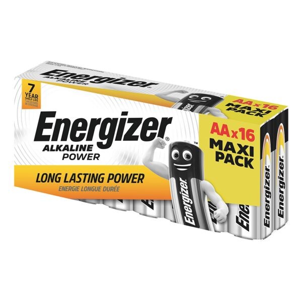 Energizer 16er-Pack Batterien Alkaline Power Mignon / AA