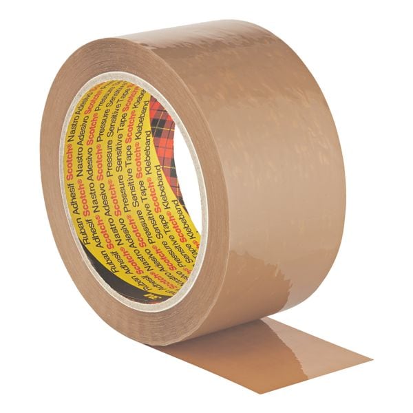 Packband Scotch Low Noise, 50 mm breit, 66 Meter lang - sehr leise abrollbar