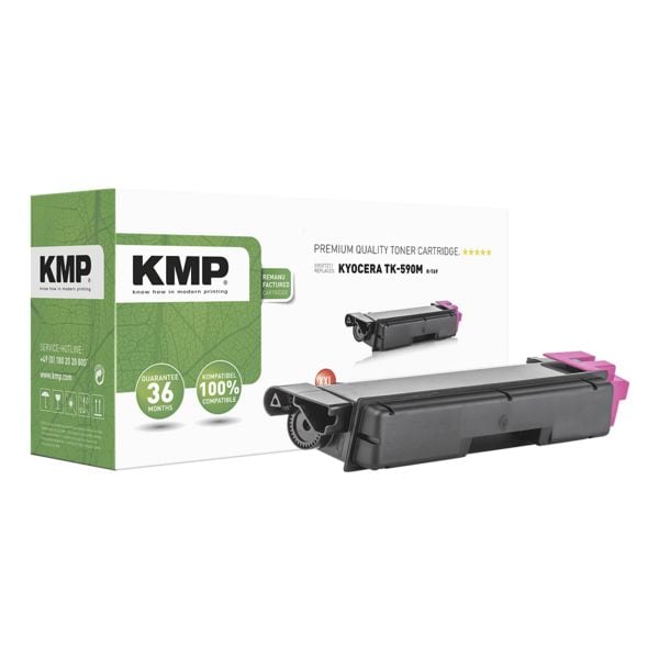 KMP Toner ersetzt Kyocera TK-590M
