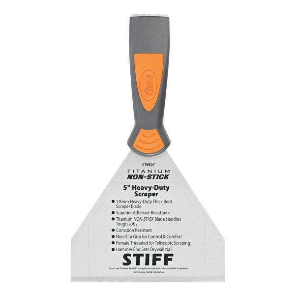 clauss Spachtel mit Gewindeende NON STICK STIFF 18857