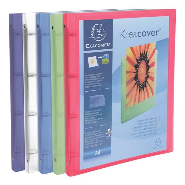 EXACOMPTA Ringbuch Kreacover A4 �4 Ringe - 15 mm�